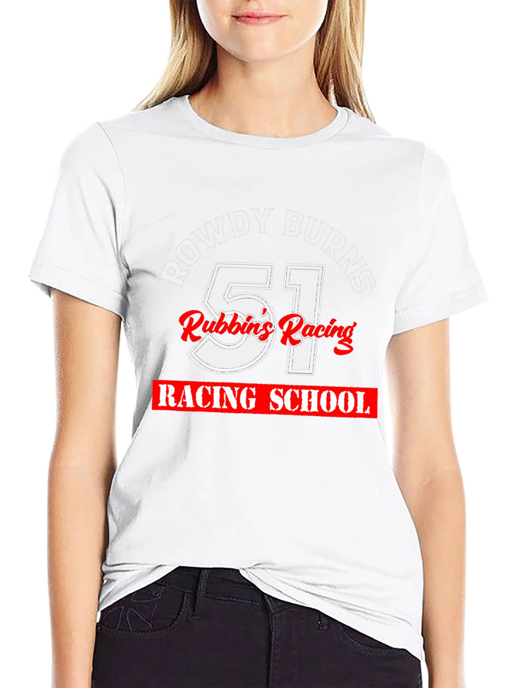 Rowdy Burns 51 Racing School T-Shirt