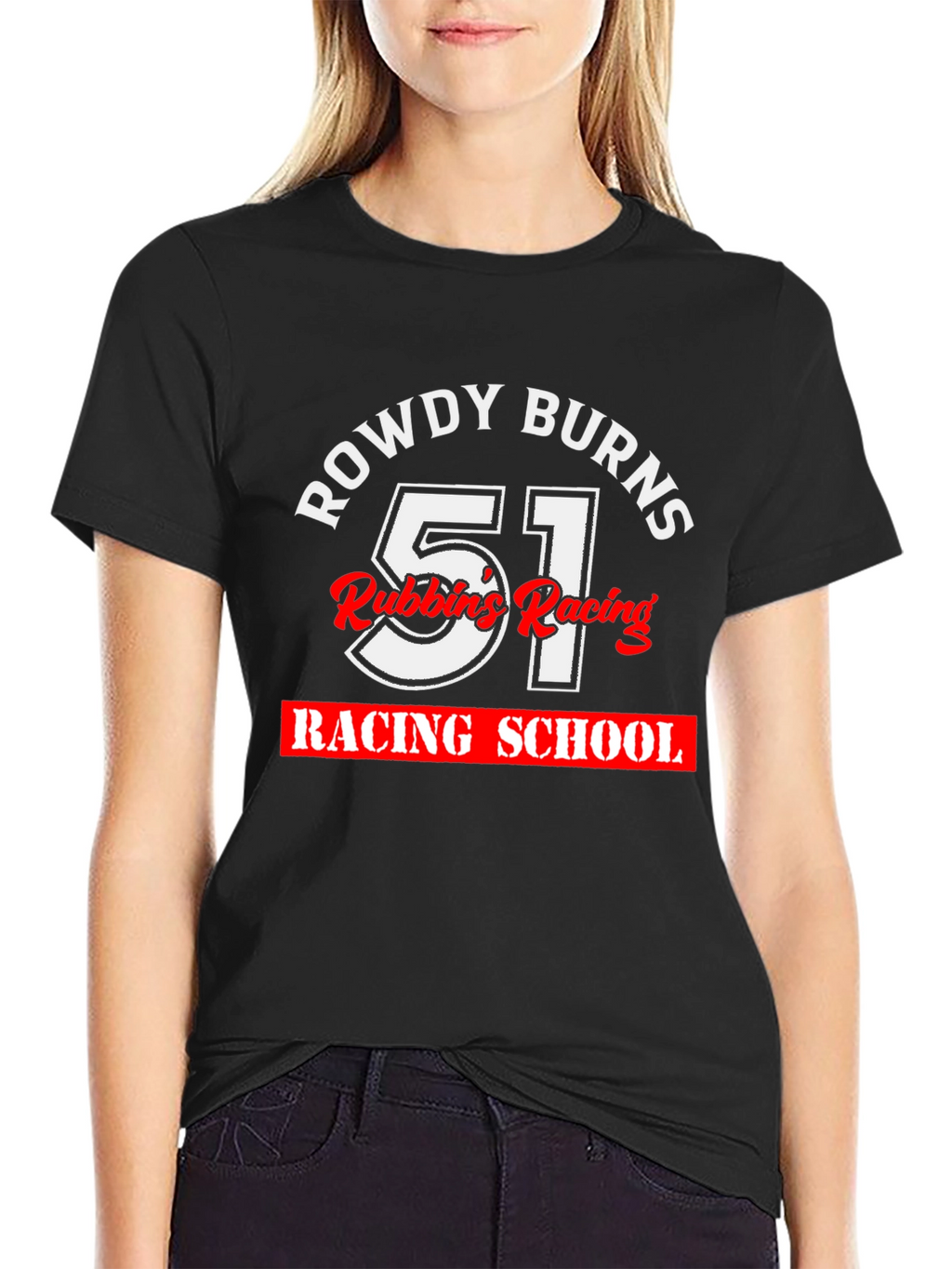 Rowdy Burns 51 Racing School T-Shirt