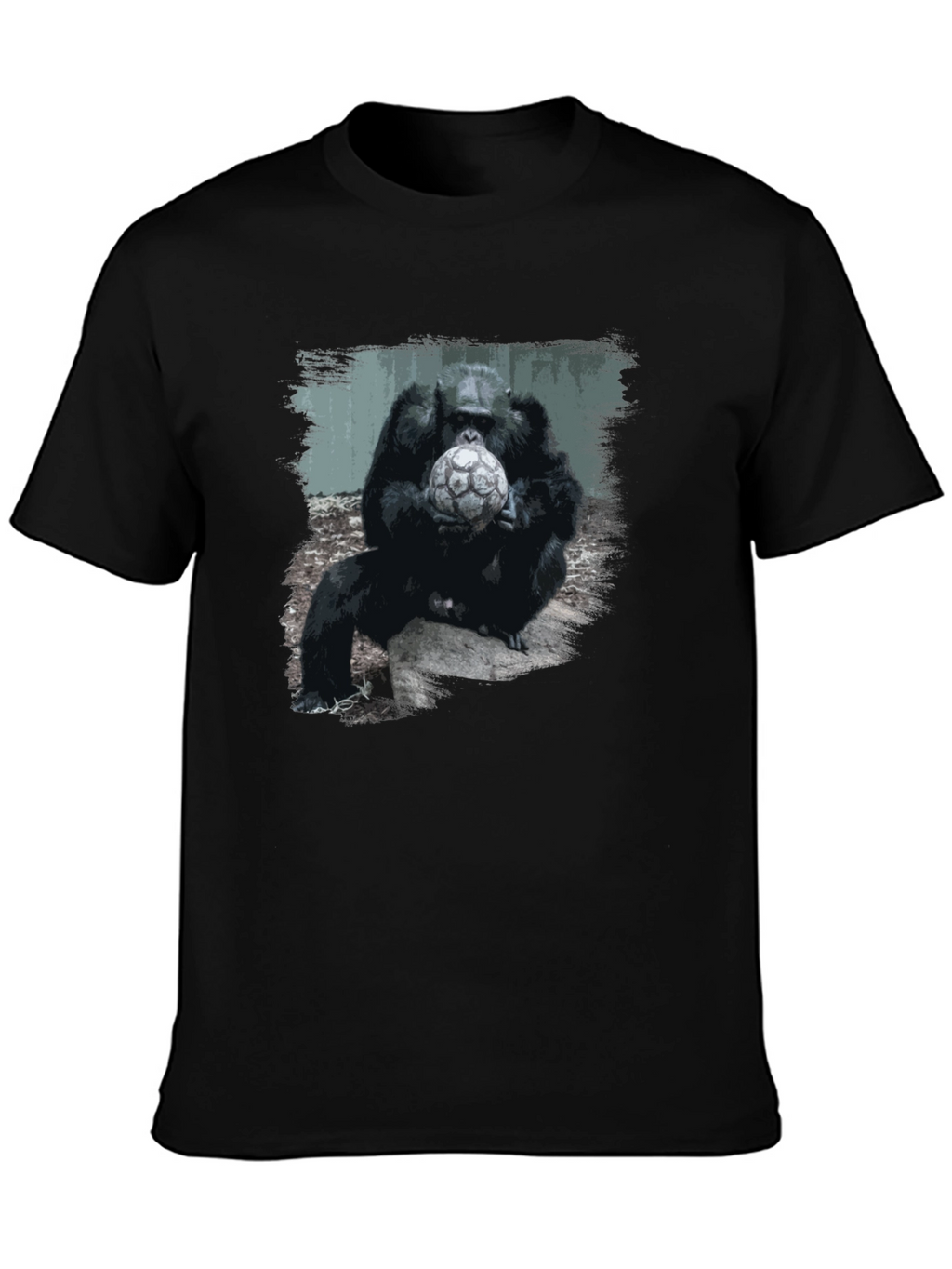Gorilla Soccer T-Shirt - Unique Graphic Tee