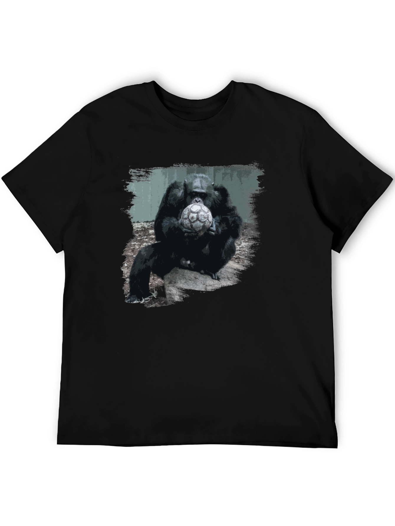 Gorilla Soccer T-Shirt - Unique Graphic Tee