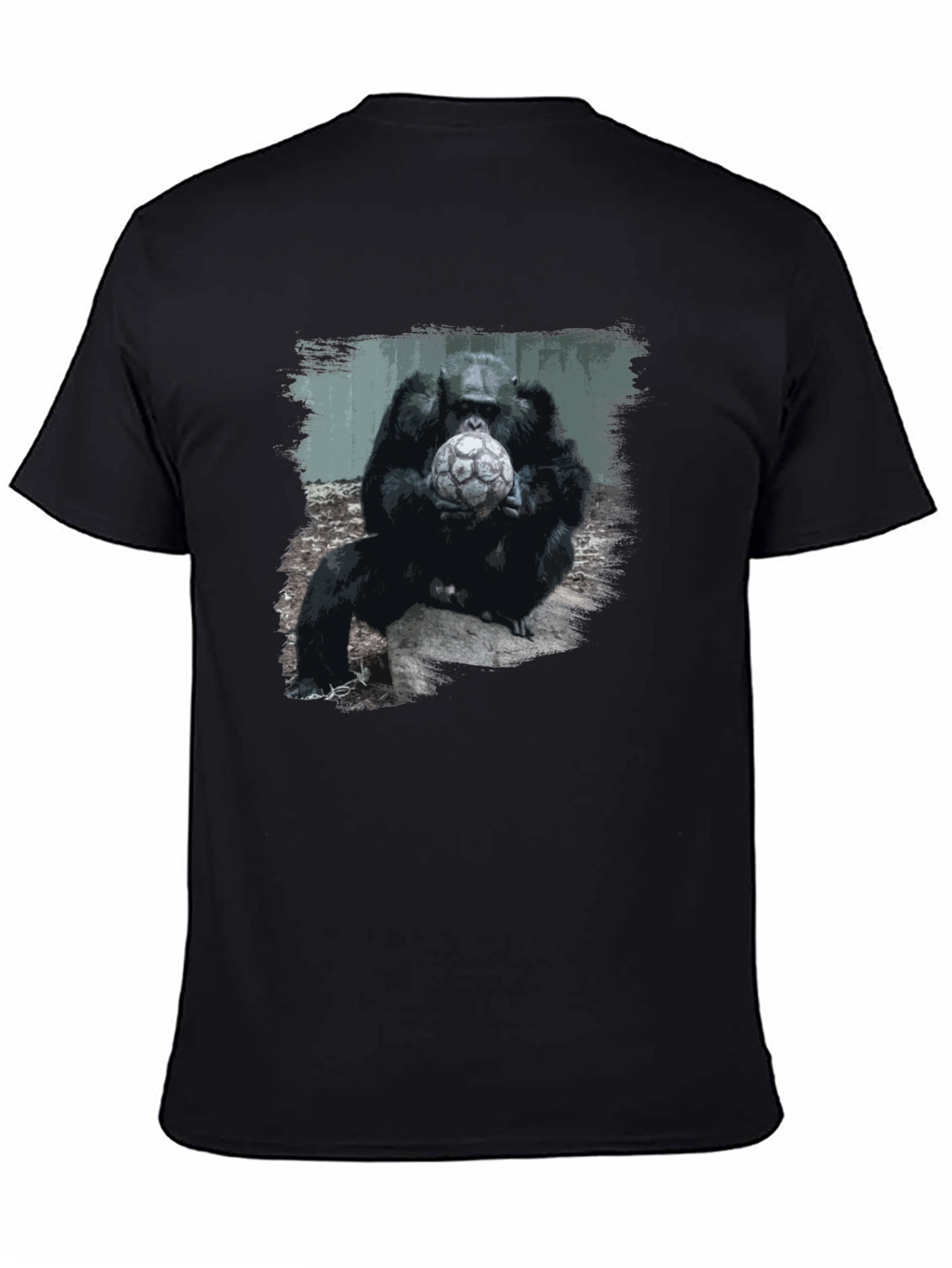 Gorilla Soccer T-Shirt - Unique Graphic Tee