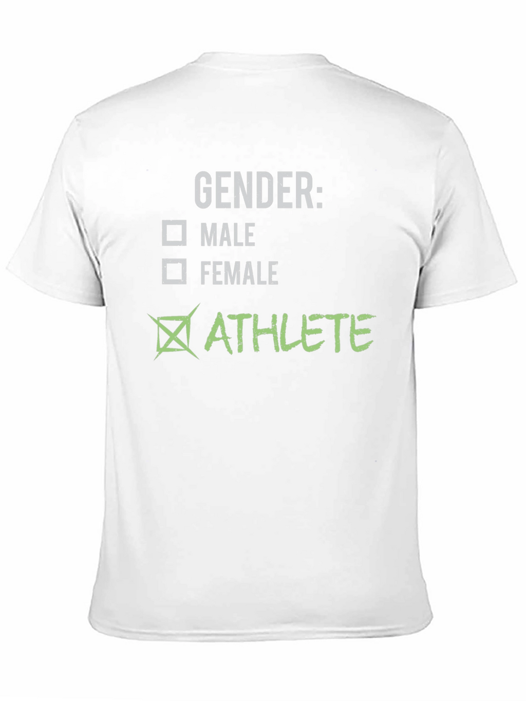 Athlete Gender Tee - Unisex Sport Shirt