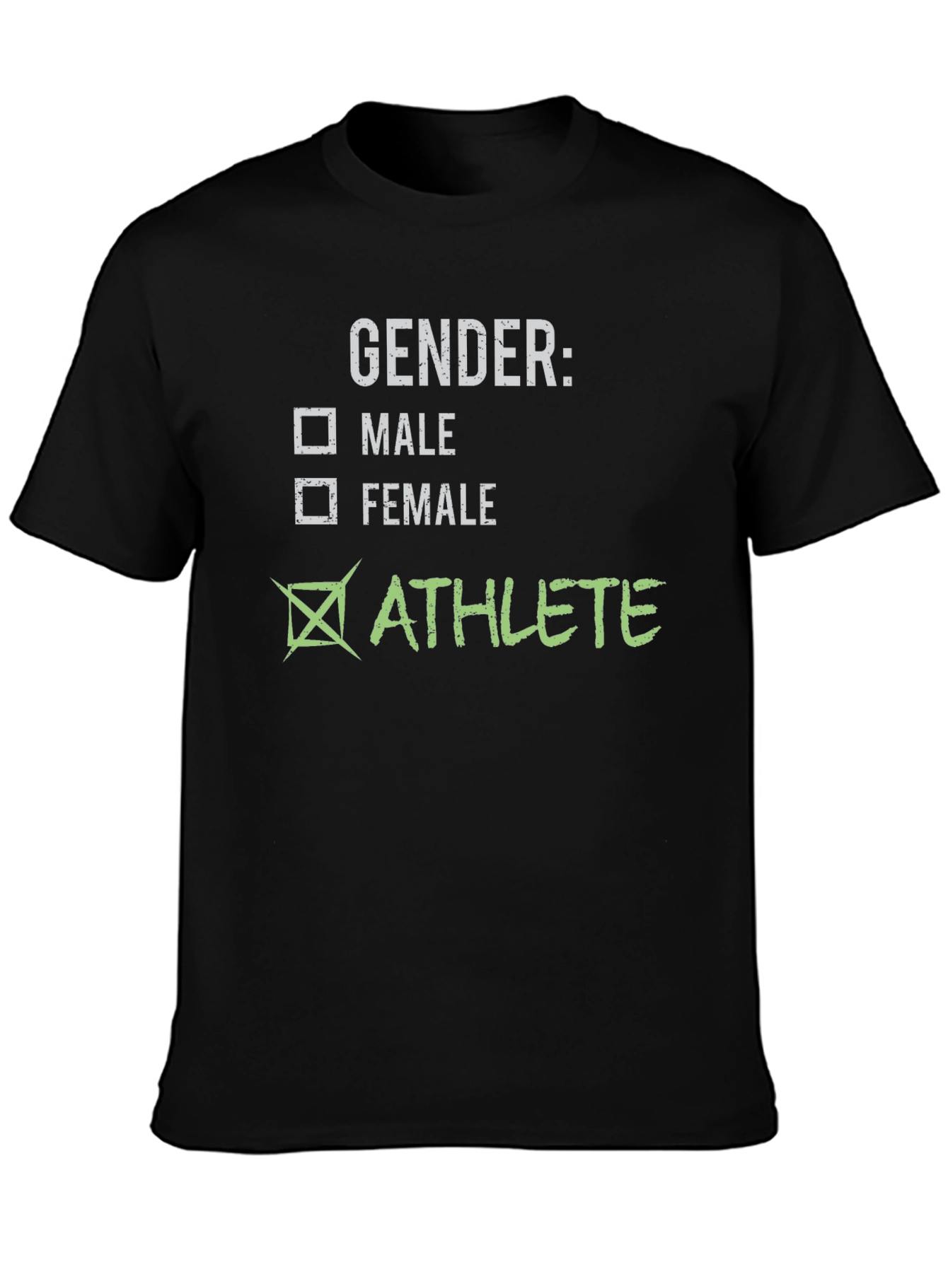 Athlete Gender Tee - Unisex Sport Shirt