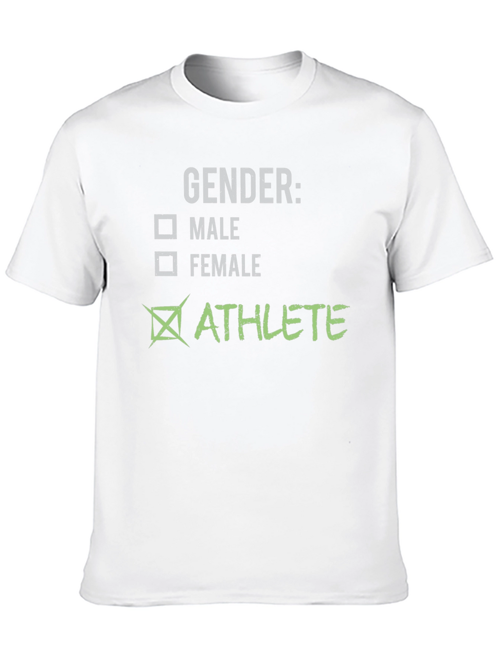 Athlete Gender Tee - Unisex Sport Shirt