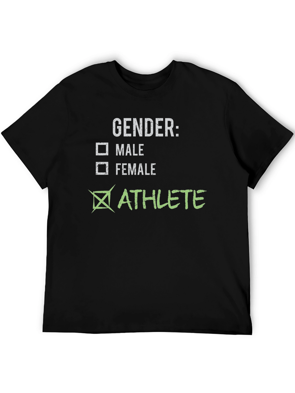 Athlete Gender Tee - Unisex Sport Shirt