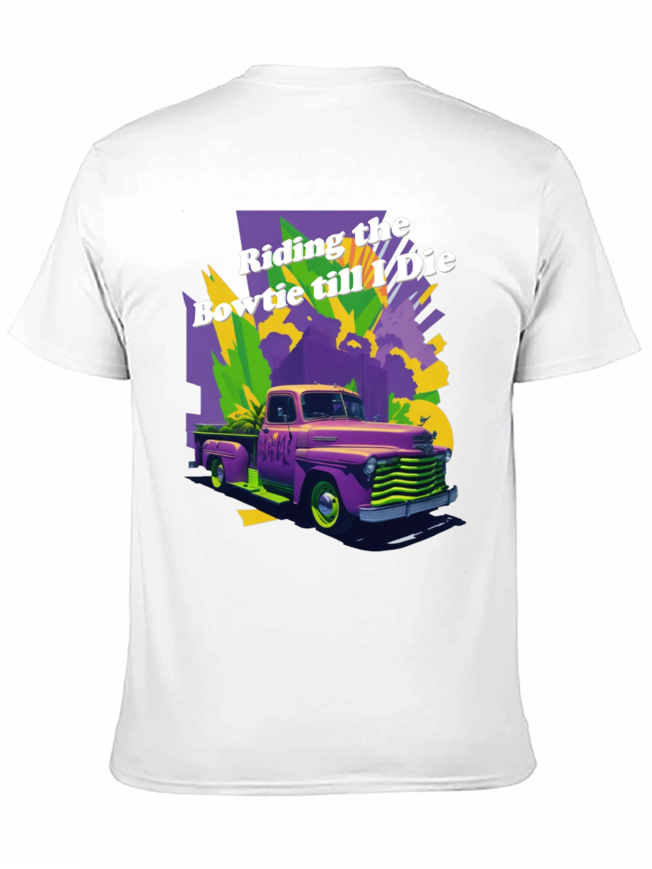 Retro Truck Graphic T-Shirt - Riding the Bowtie