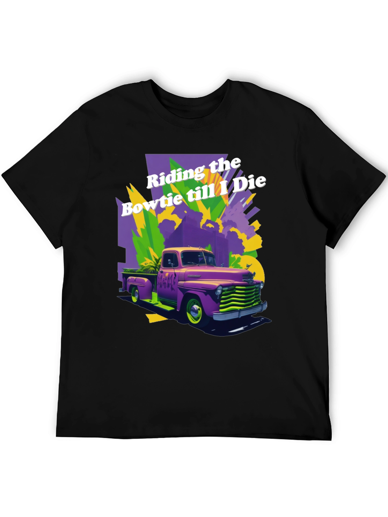 Retro Truck Graphic T-Shirt - Riding the Bowtie