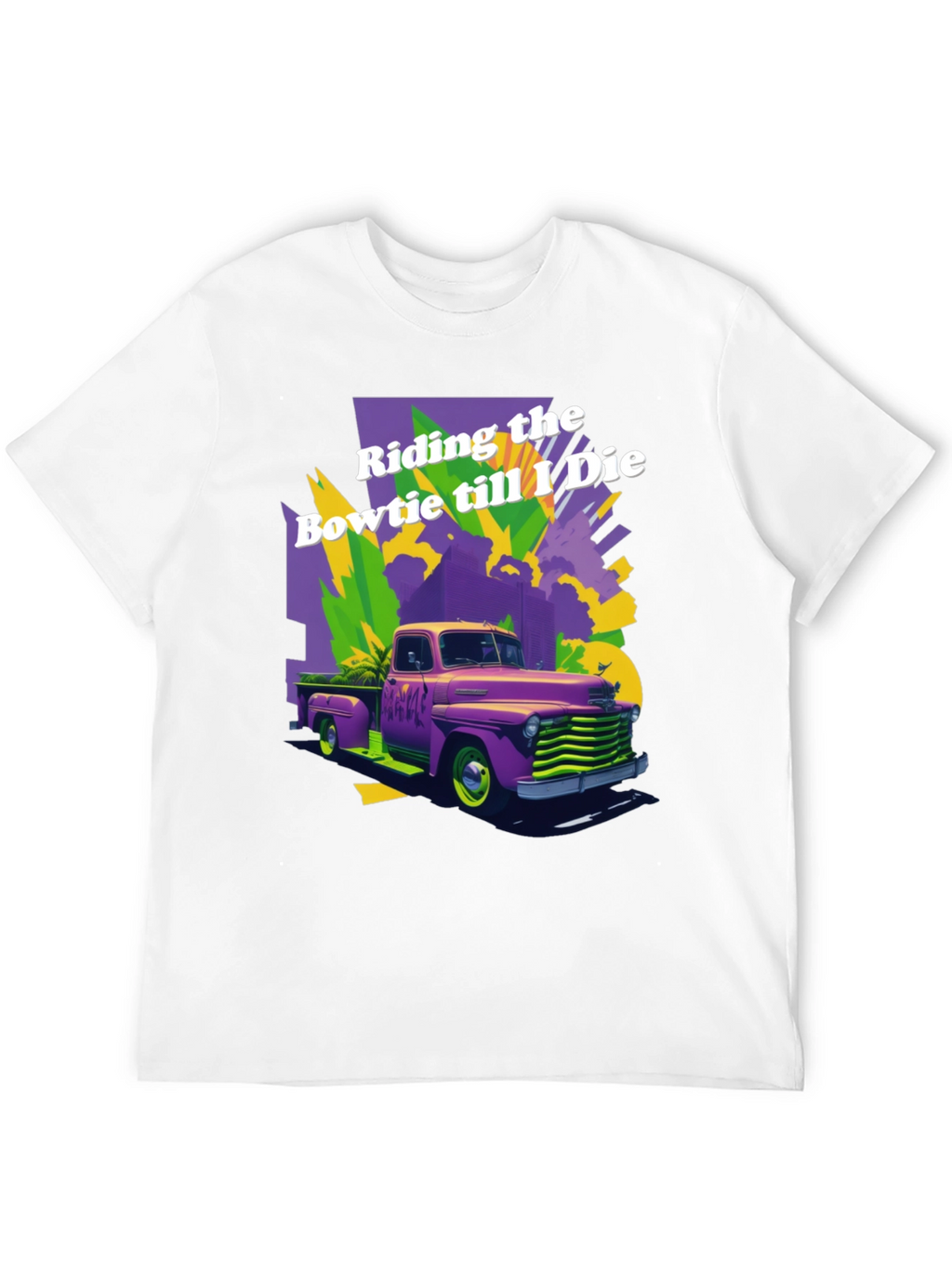 Retro Truck Graphic T-Shirt - Riding the Bowtie