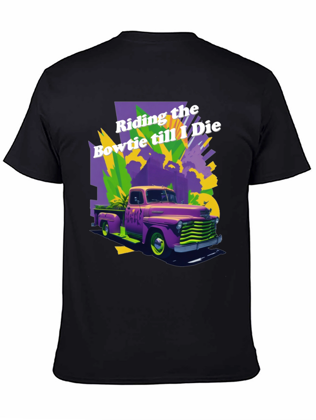 Retro Truck Graphic T-Shirt - Riding the Bowtie
