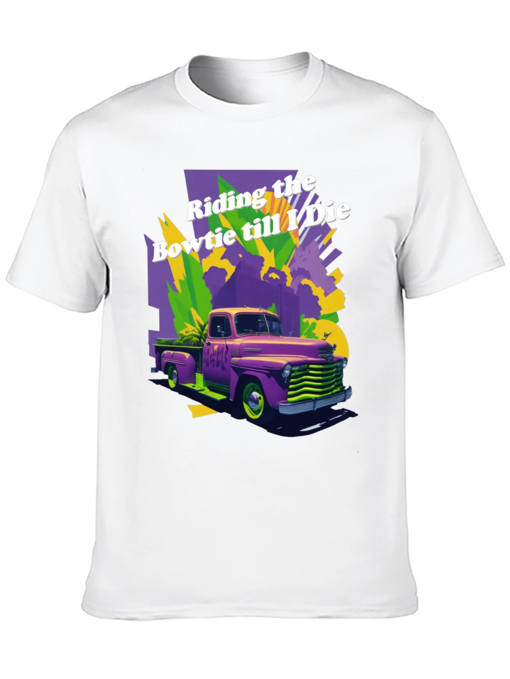 Retro Truck Graphic T-Shirt - Riding the Bowtie