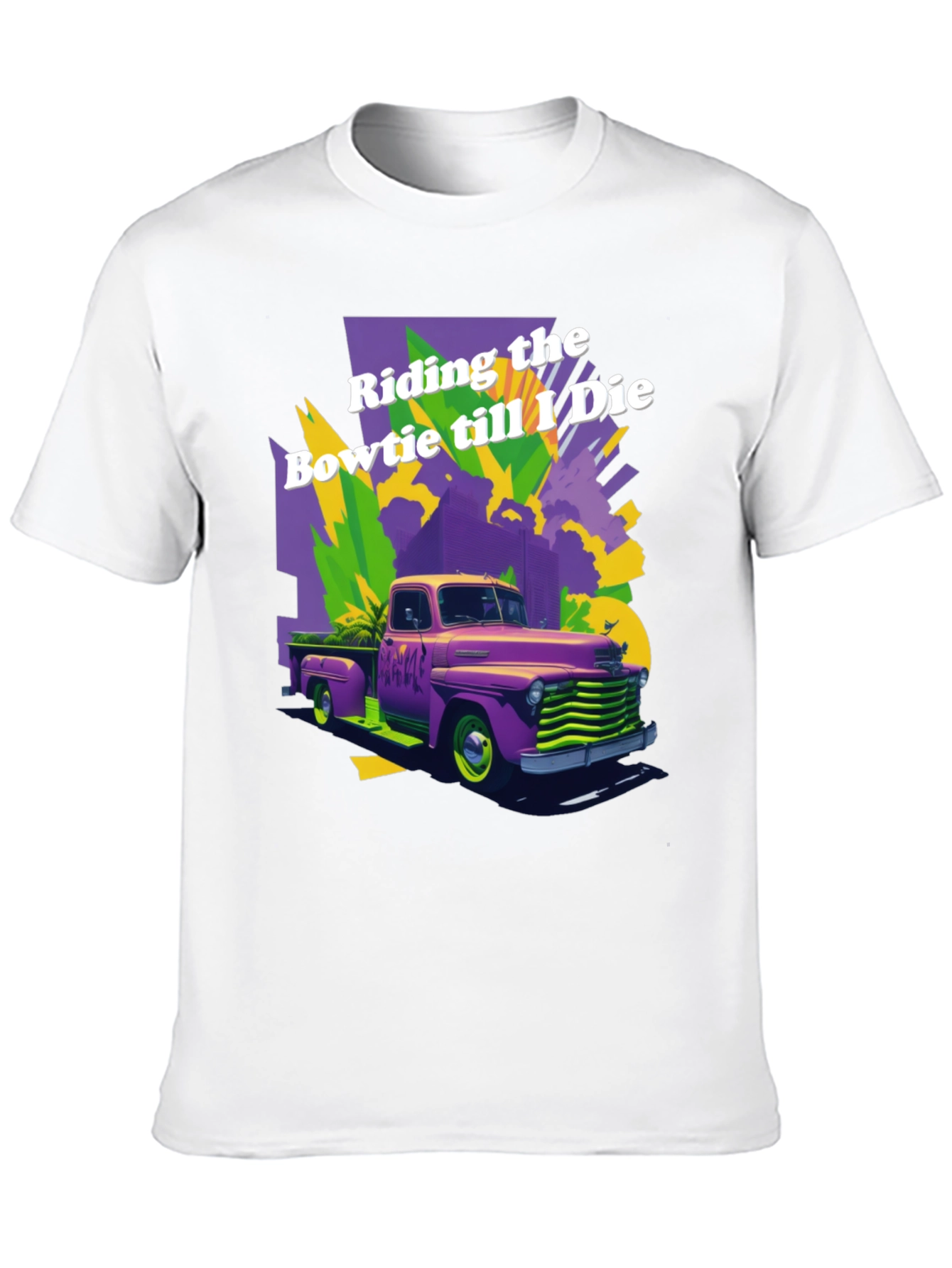 Retro Truck Graphic T-Shirt - Riding the Bowtie