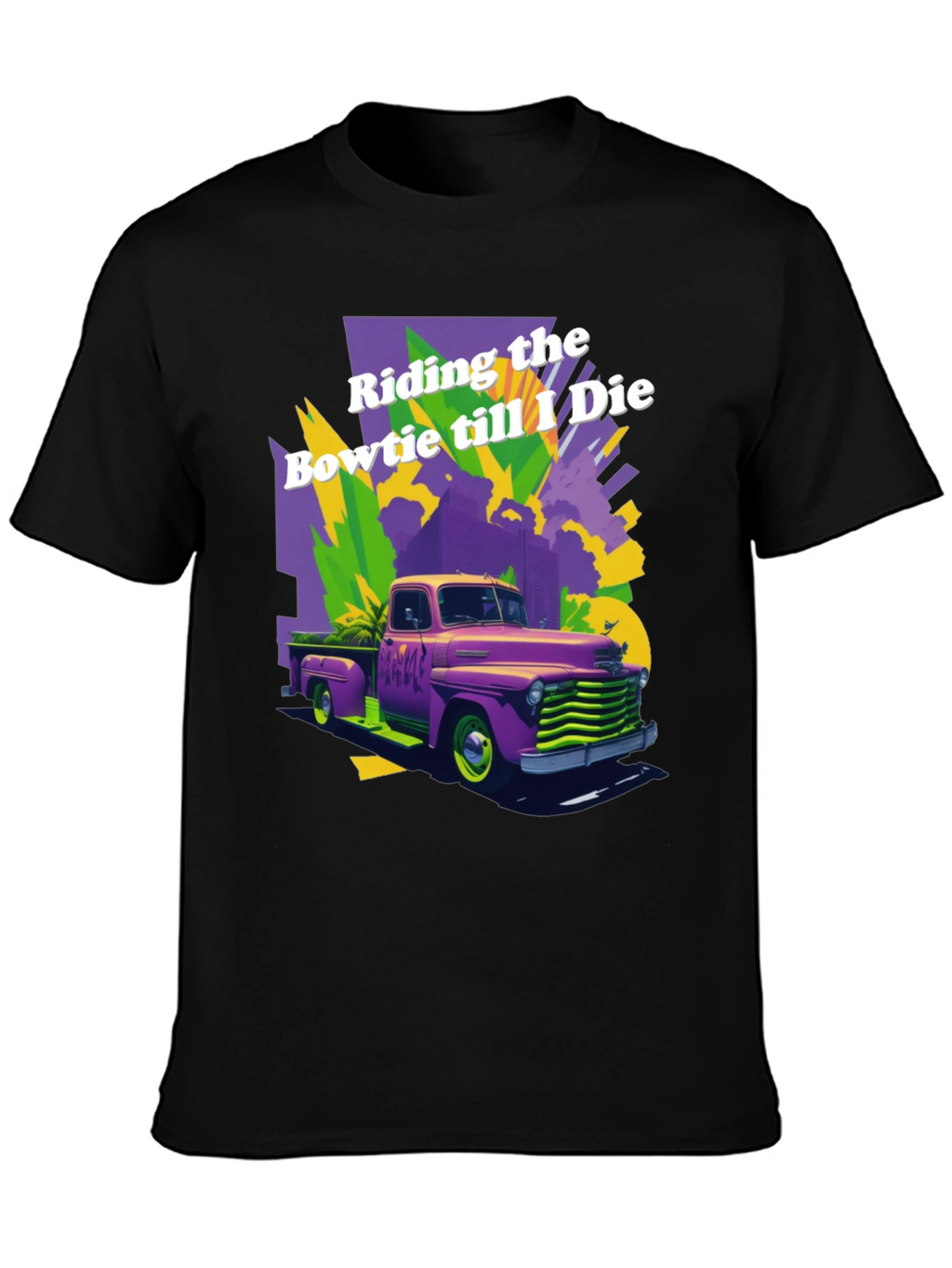Retro Truck Graphic T-Shirt - Riding the Bowtie
