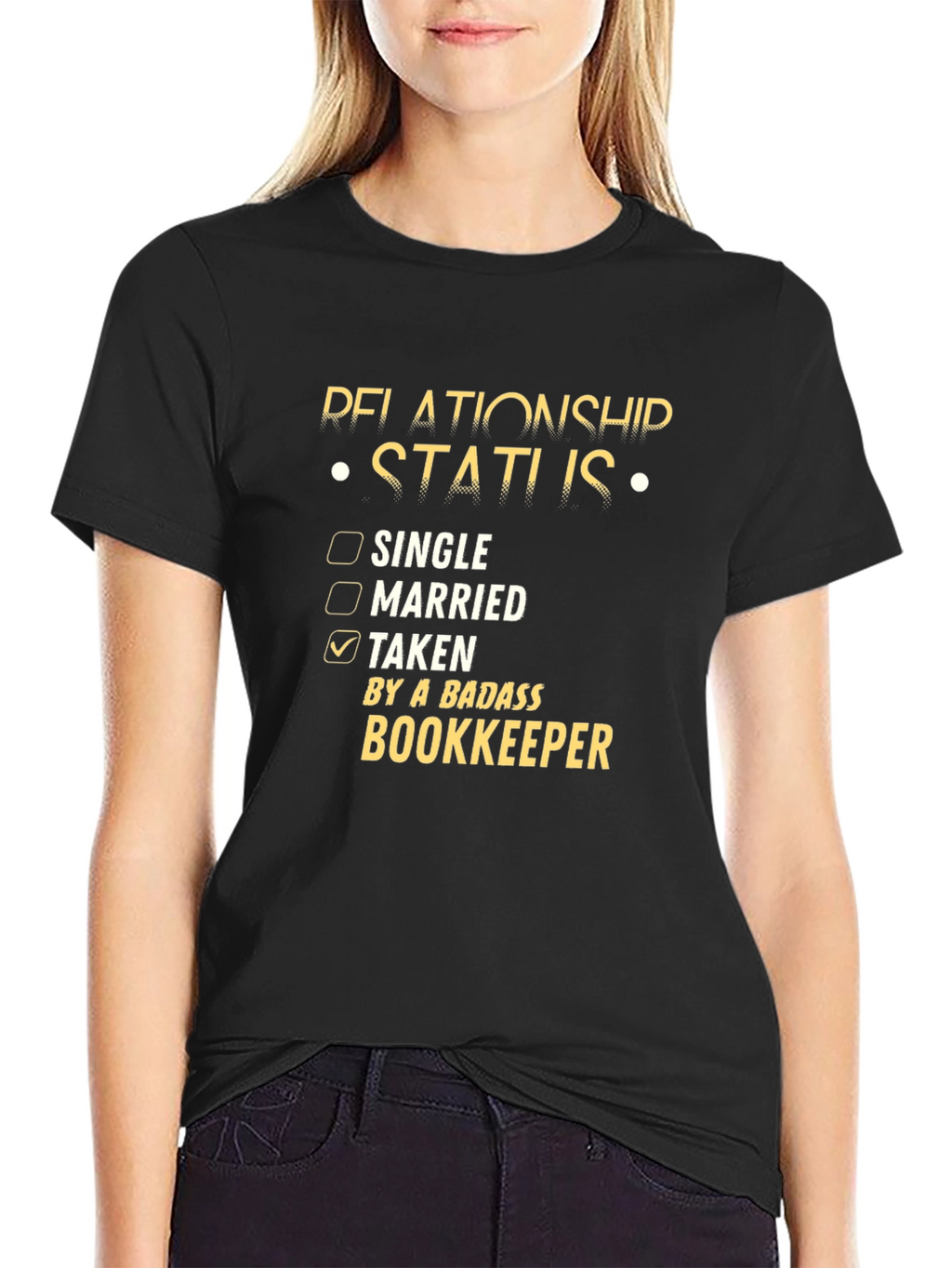 Taken By A Badass Bookkeeper T-Shirt
