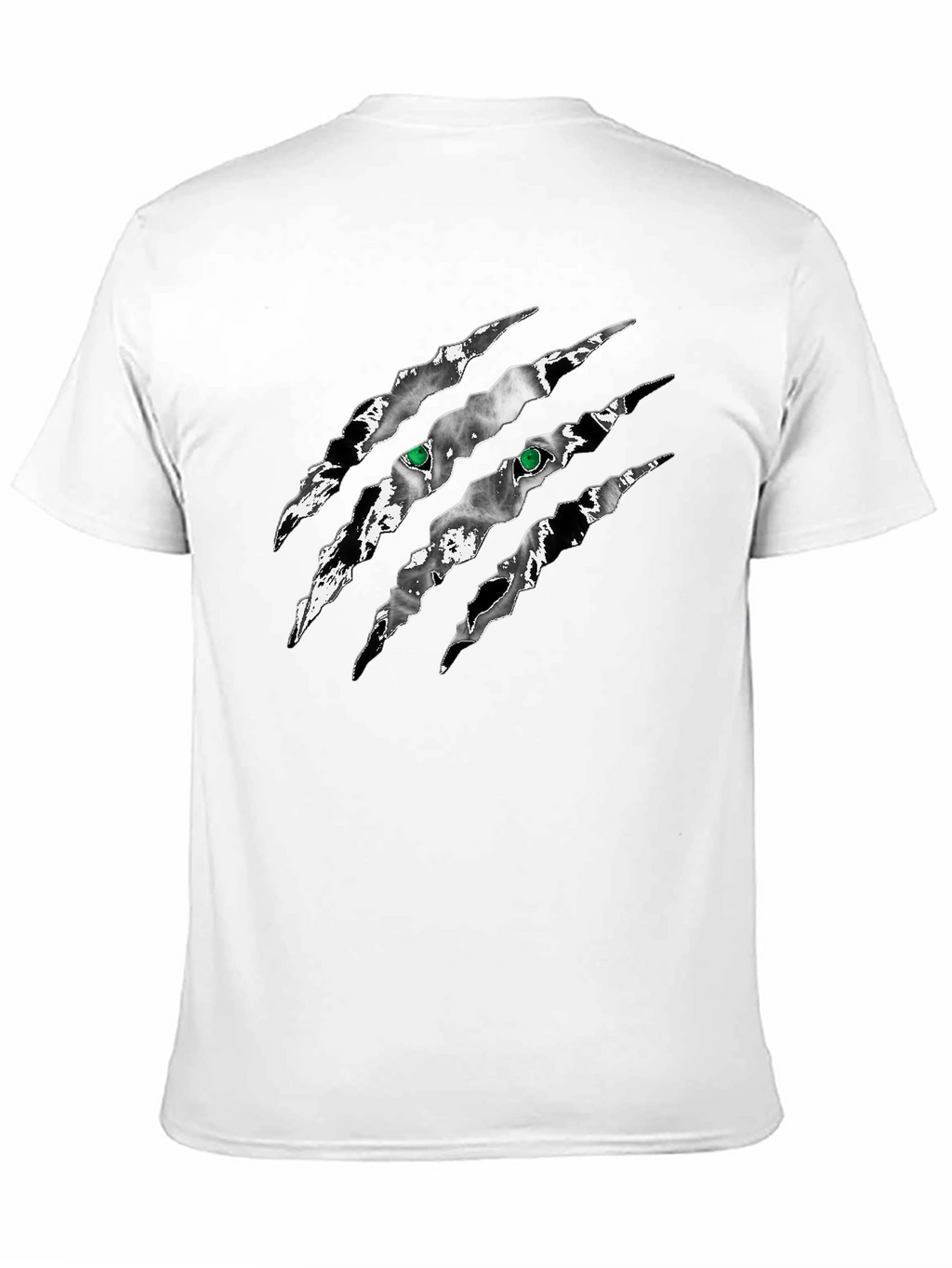 Claw Scratch Graphic T-Shirt - Black