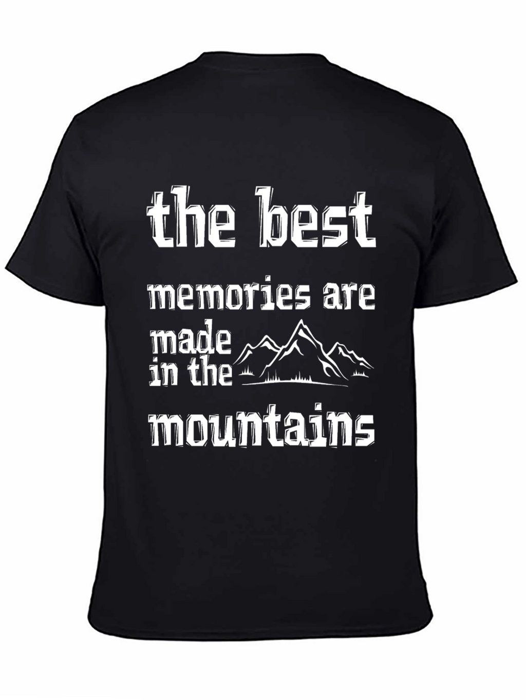 Mountain Memory T-Shirt: Best Memories in Mountains