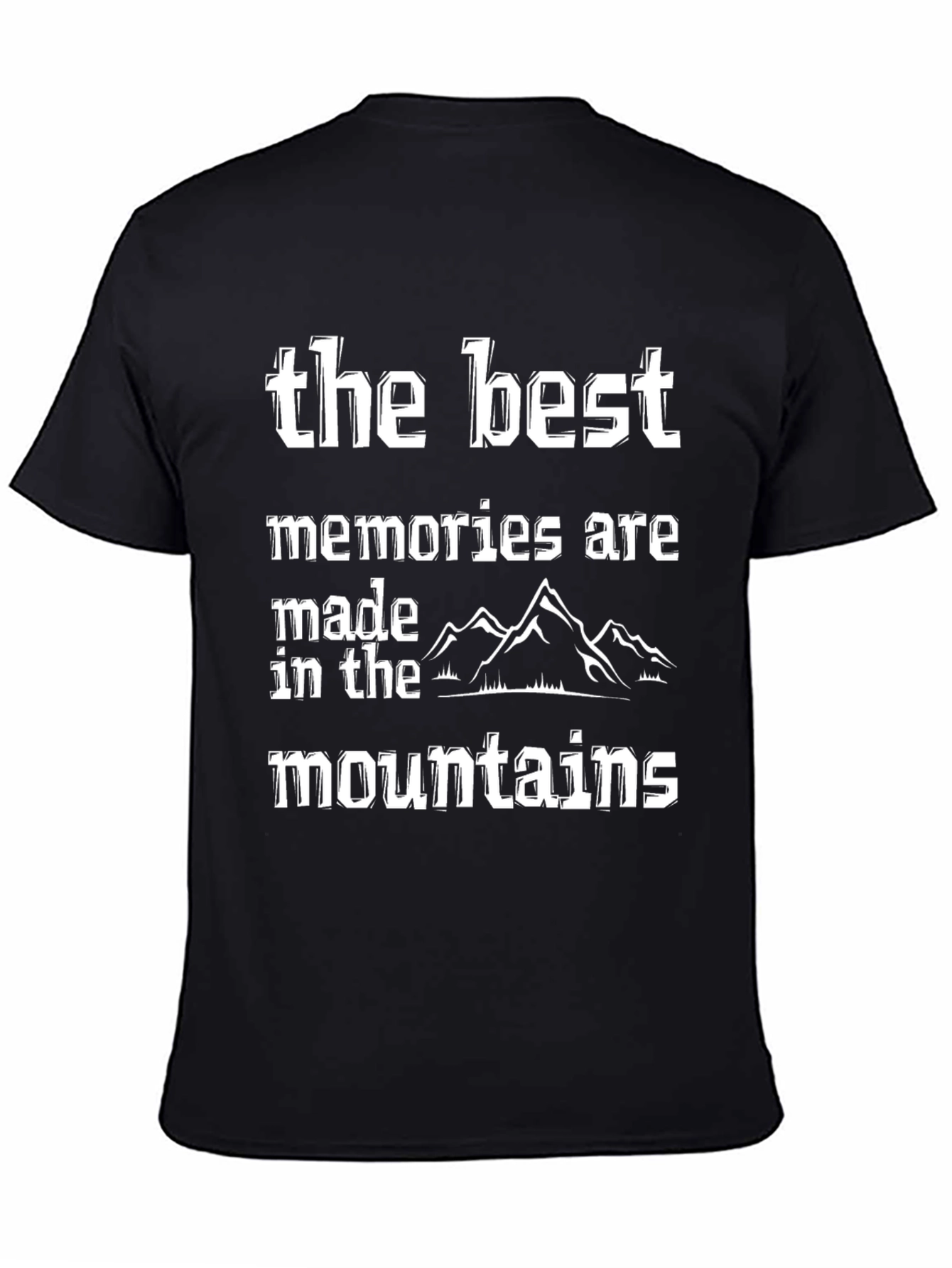 Mountain Memory T-Shirt: Best Memories in Mountains