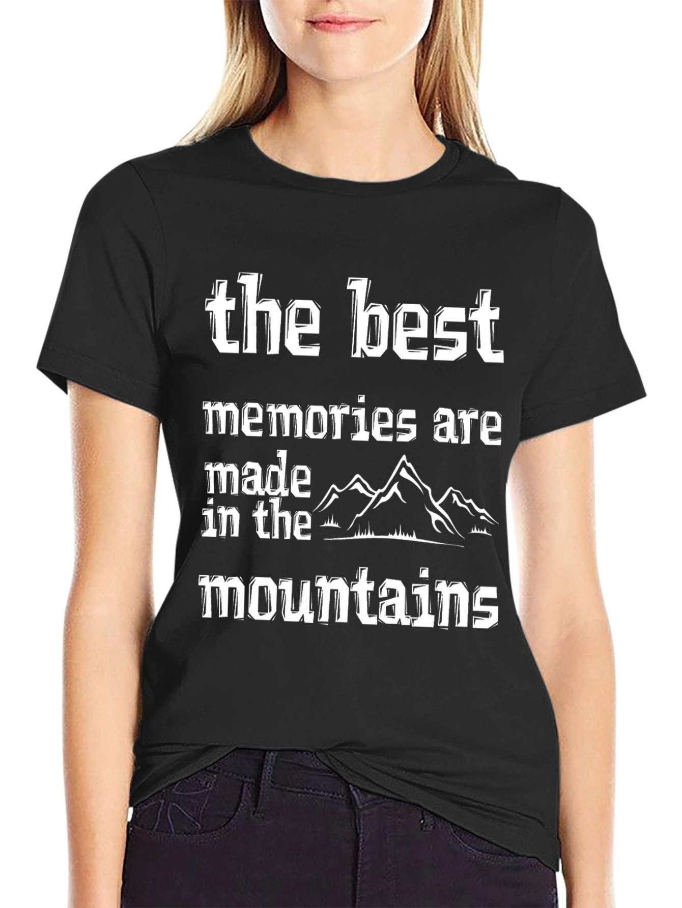 Mountain Memory T-Shirt: Best Memories in Mountains