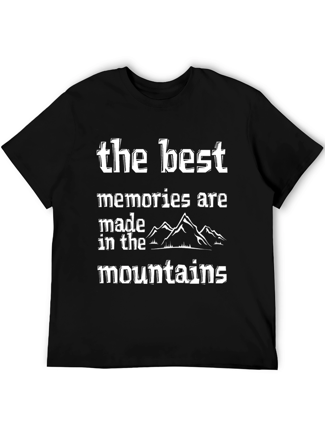Mountain Memory T-Shirt: Best Memories in Mountains