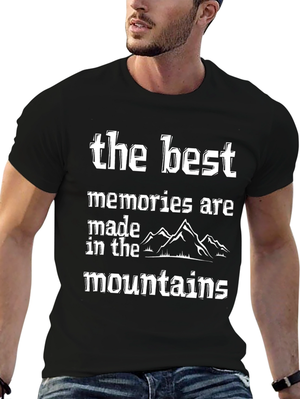 Mountain Memory T-Shirt: Best Memories in Mountains