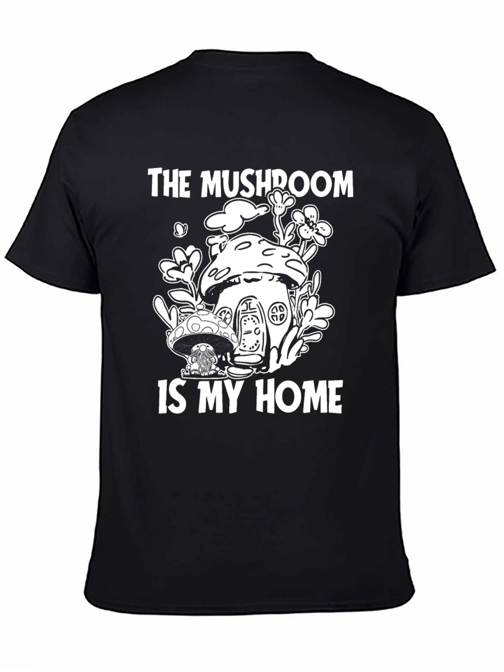 Mushroom Home T-Shirt - Nature Lover Tee