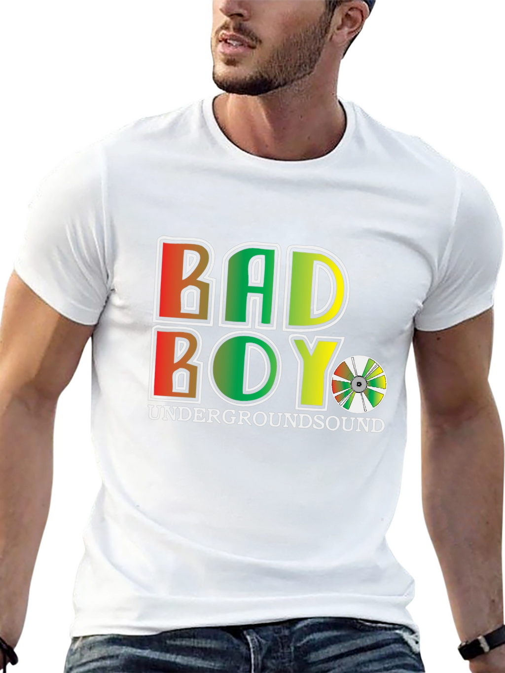 Bad Boy Underground Sound Graphic T-Shirt