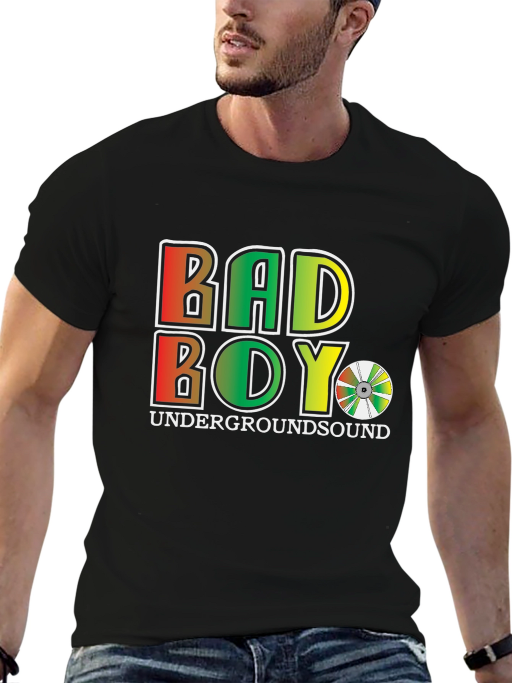 Bad Boy Underground Sound Graphic T-Shirt