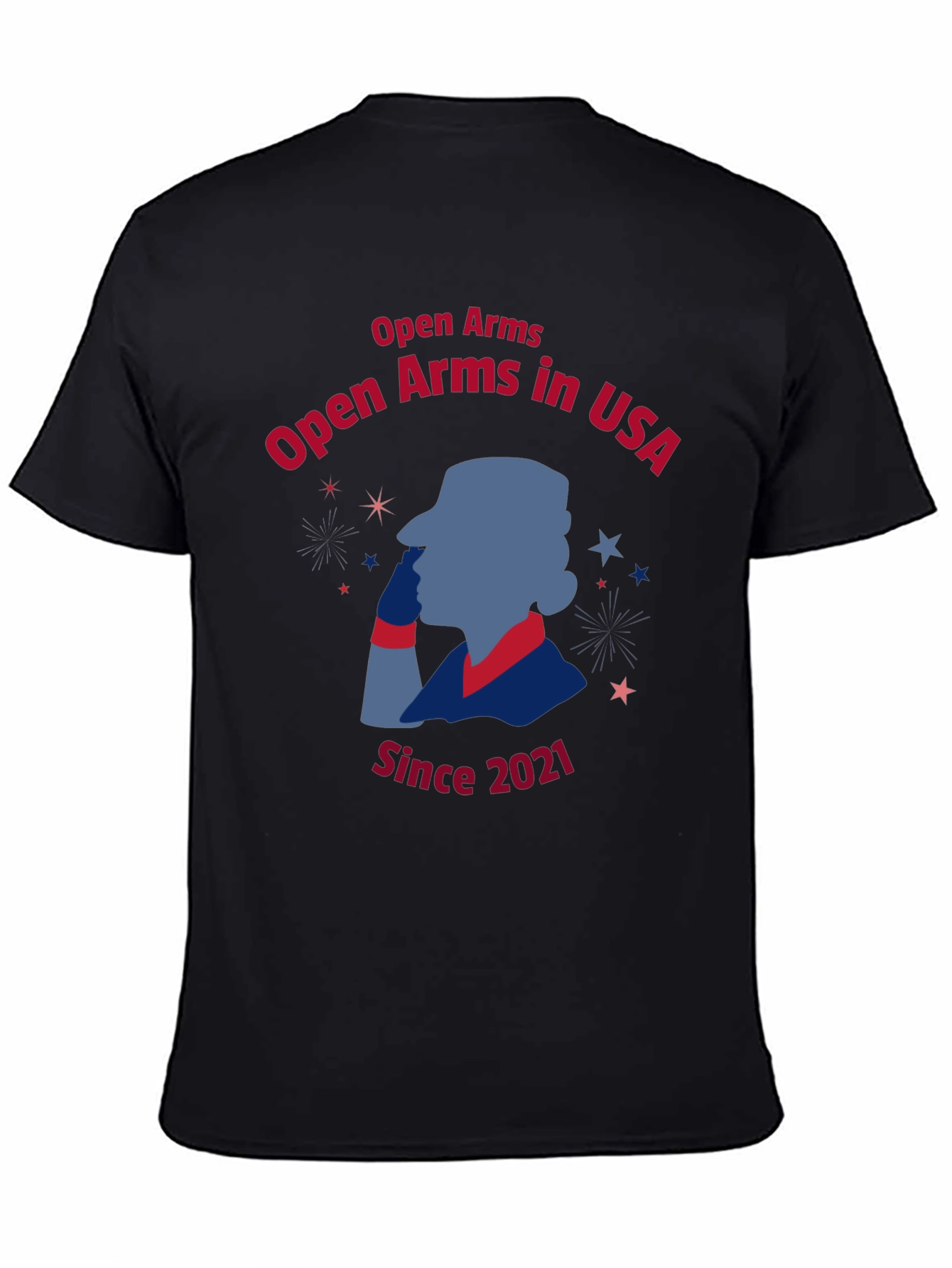 Open Arms in USA Graphic T-Shirt