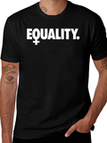 Equality Symbol T-Shirt - Bold Feminist Tee