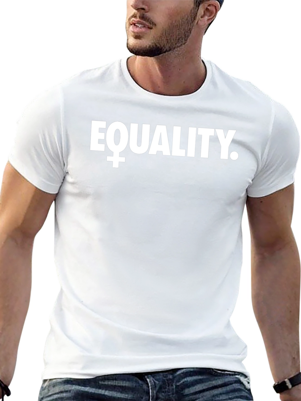 Equality Symbol T-Shirt - Bold Feminist Tee