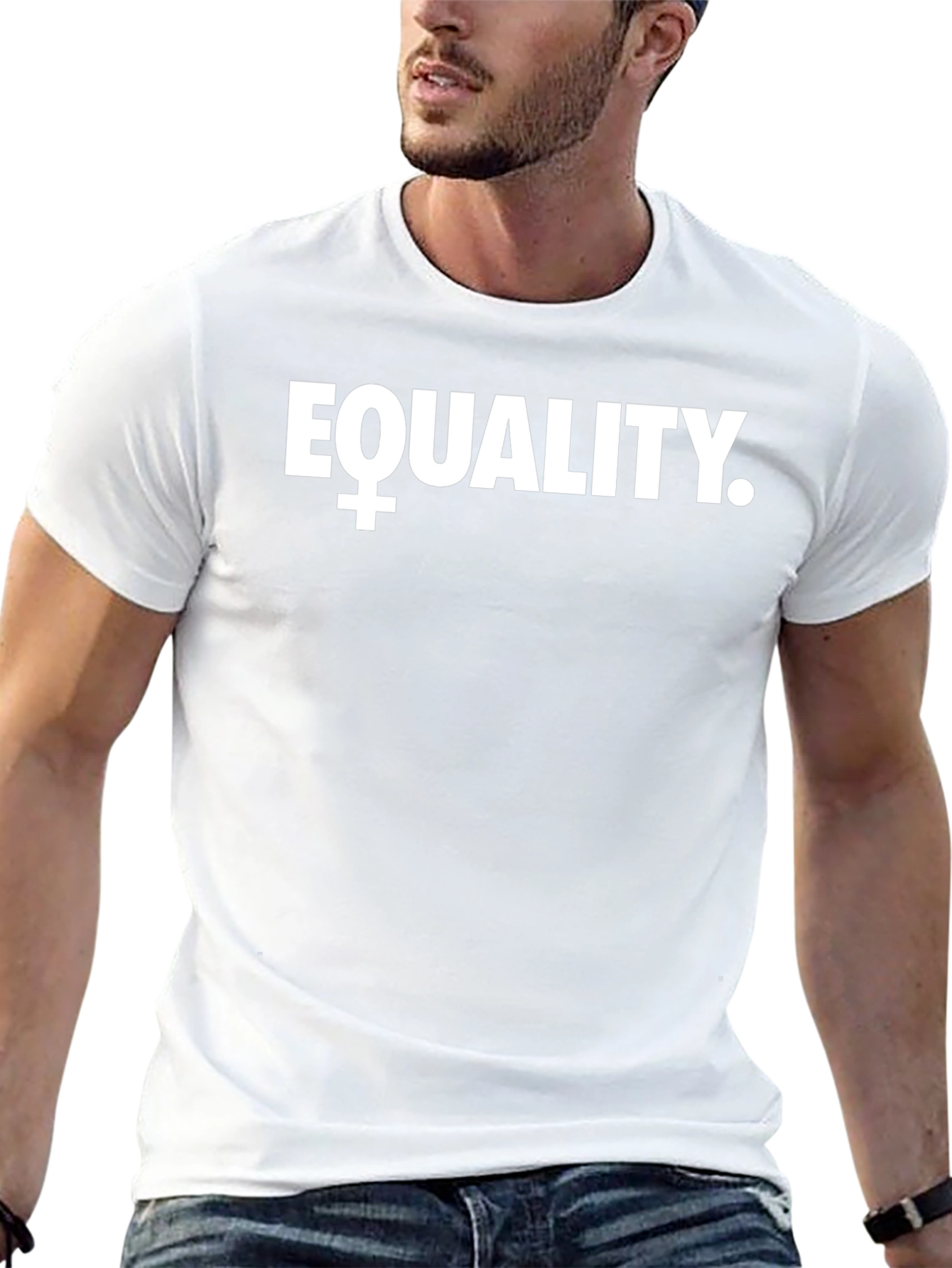 Equality Symbol T-Shirt - Bold Feminist Tee