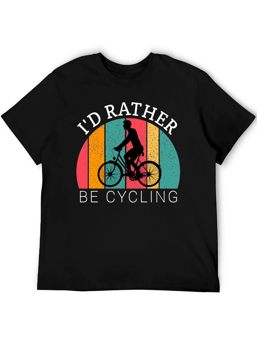 Id Rather Be Cycling Graphic T-Shirt