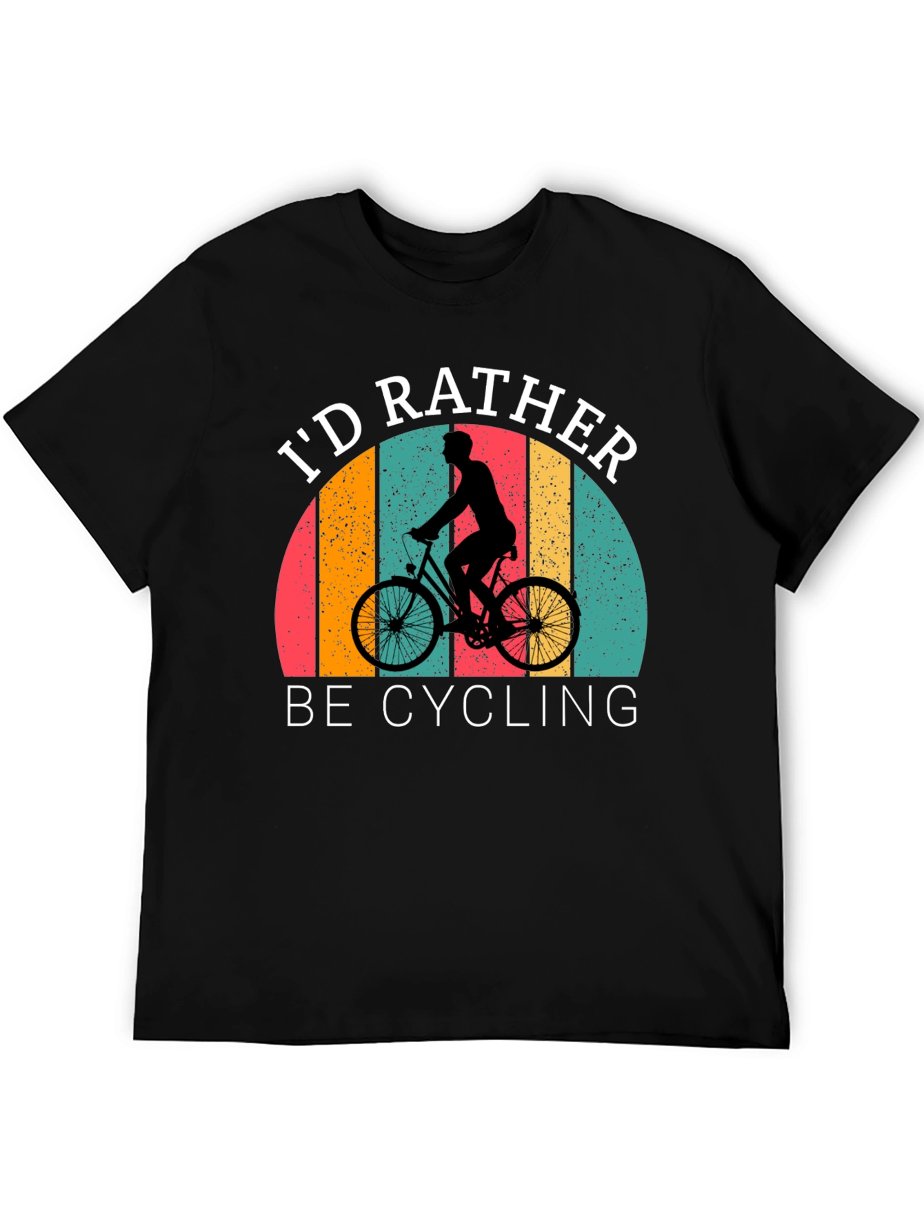 Id Rather Be Cycling Graphic T-Shirt