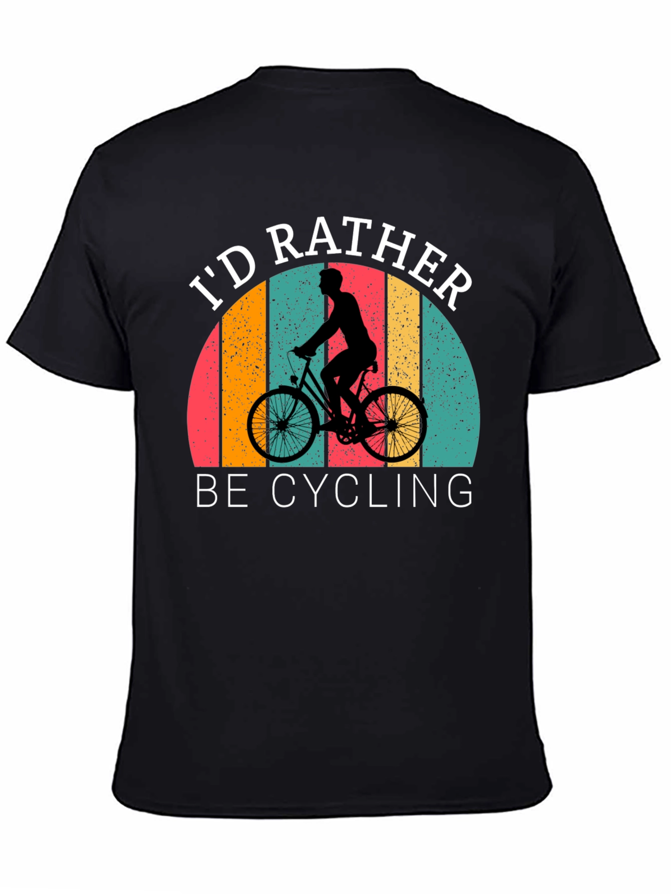 Id Rather Be Cycling Graphic T-Shirt