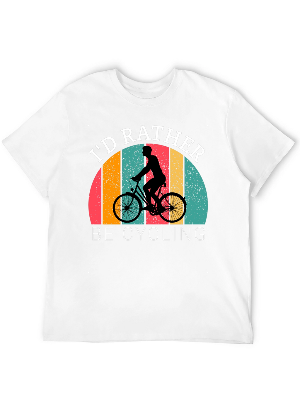 Id Rather Be Cycling Graphic T-Shirt