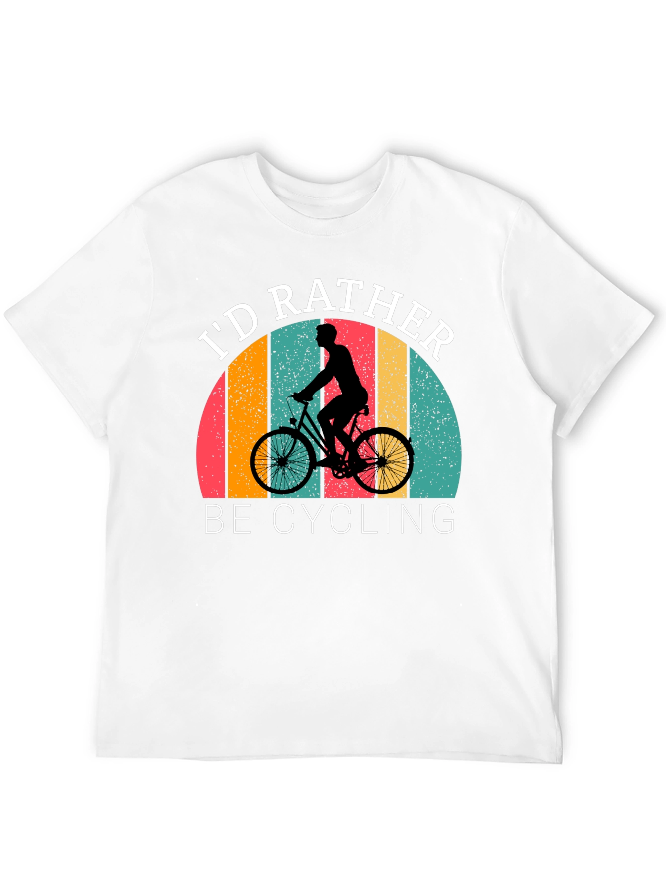 Id Rather Be Cycling Graphic T-Shirt