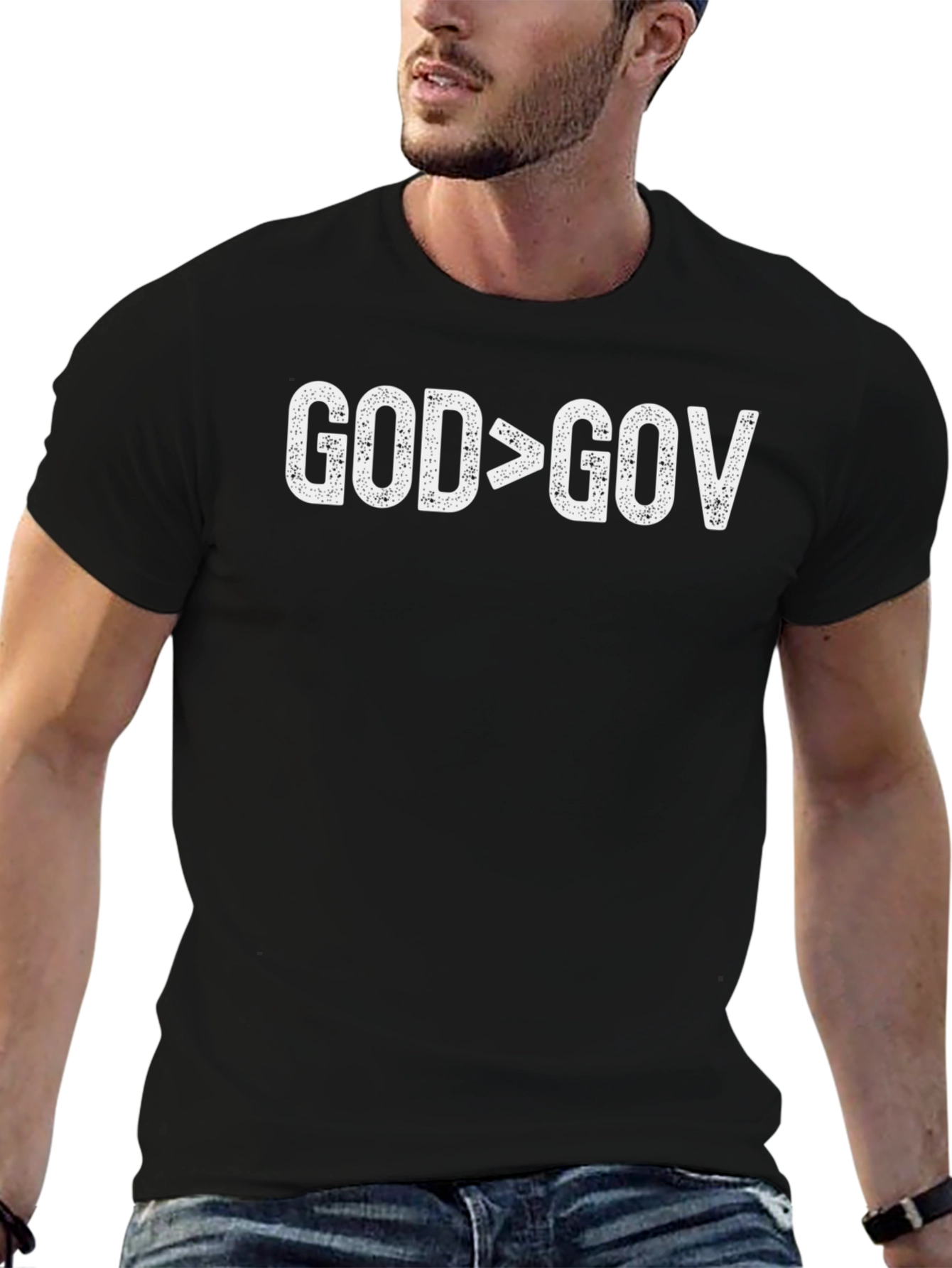 God Is Greater Than Gov T-Shirt