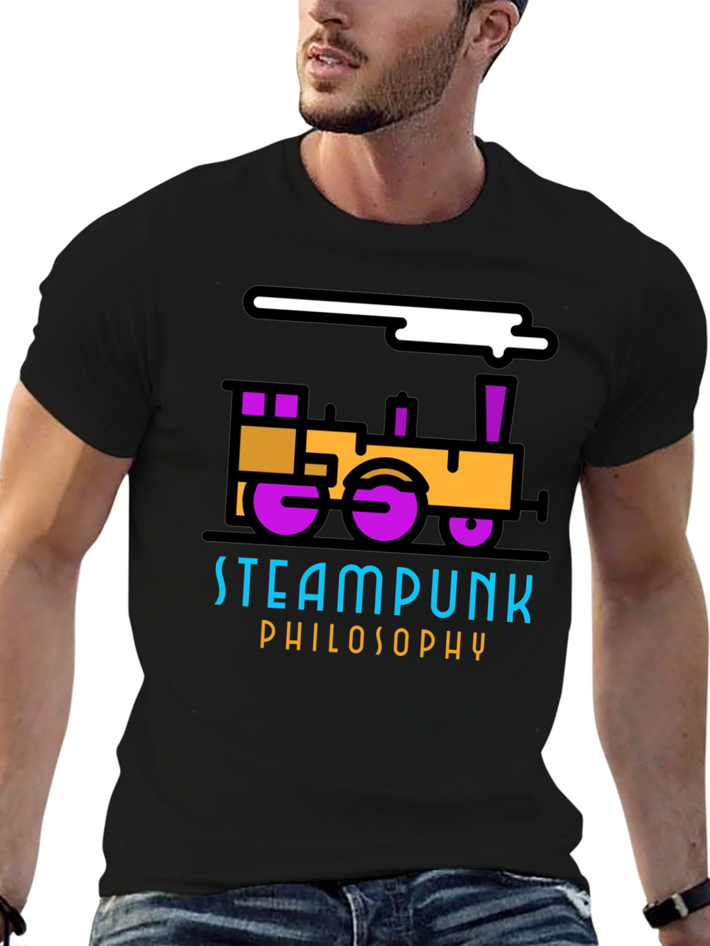 Steampunk Philosophy Graphic Tee
