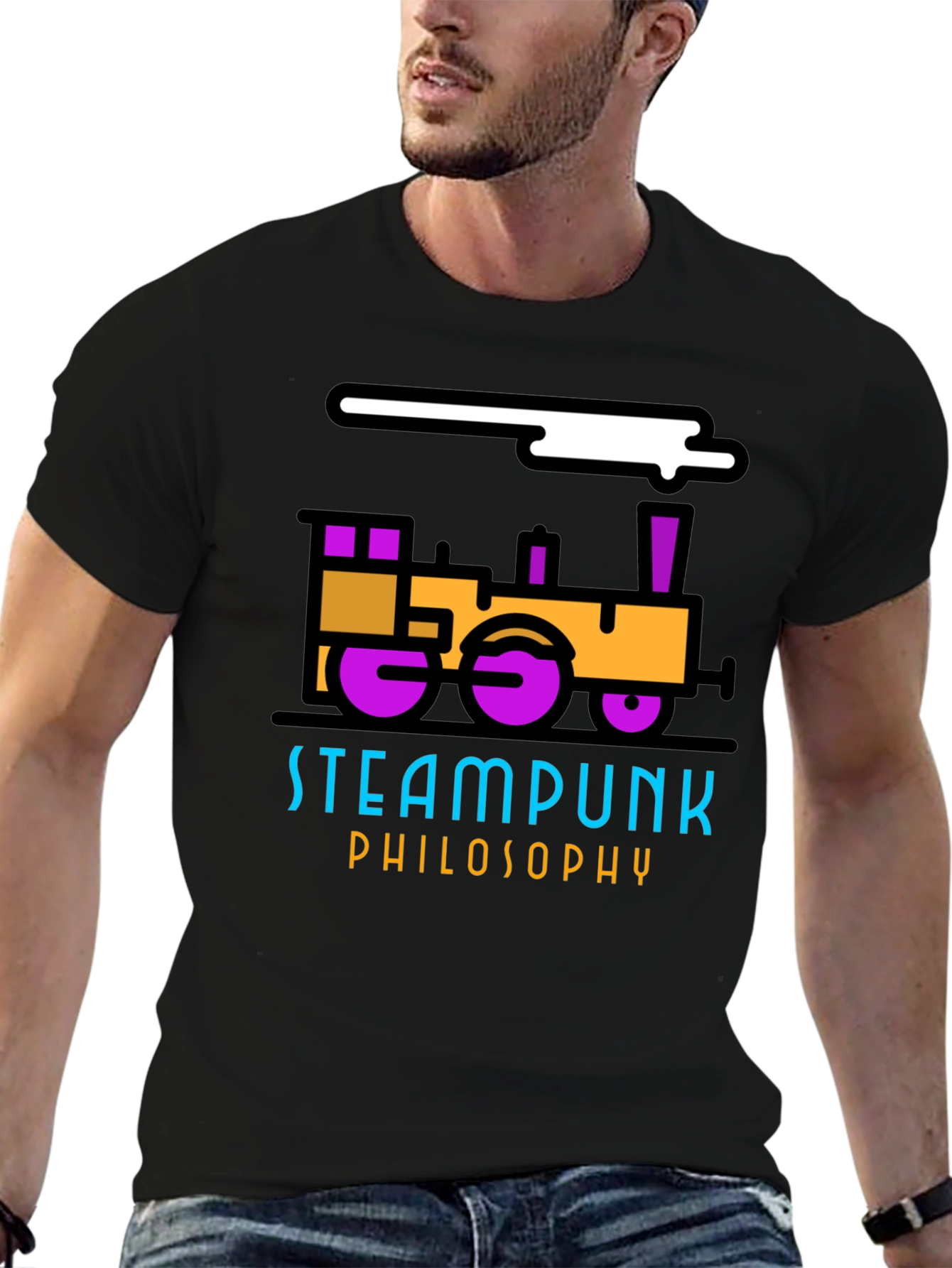 Steampunk Philosophy Graphic Tee