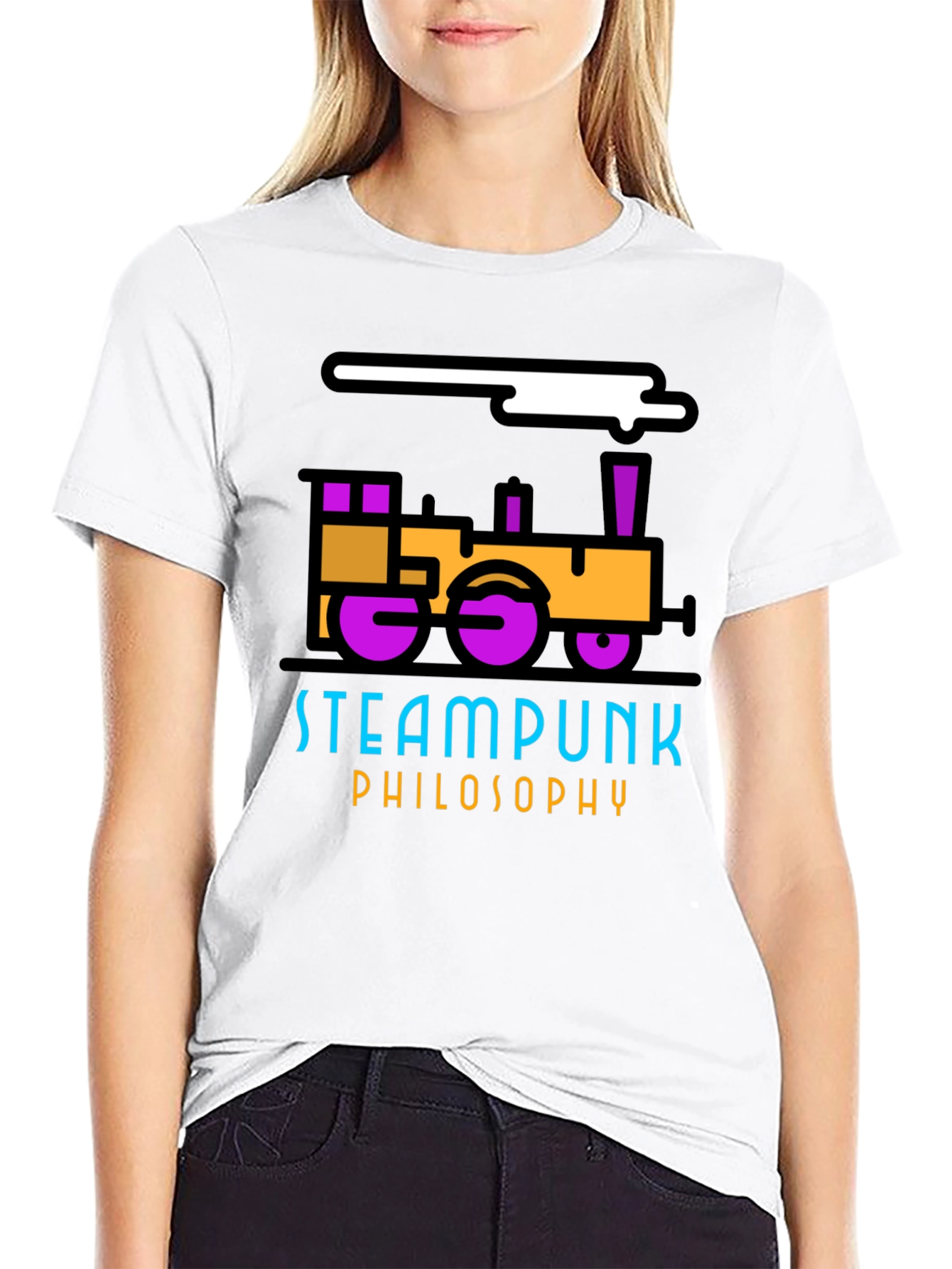 Steampunk Philosophy Graphic Tee