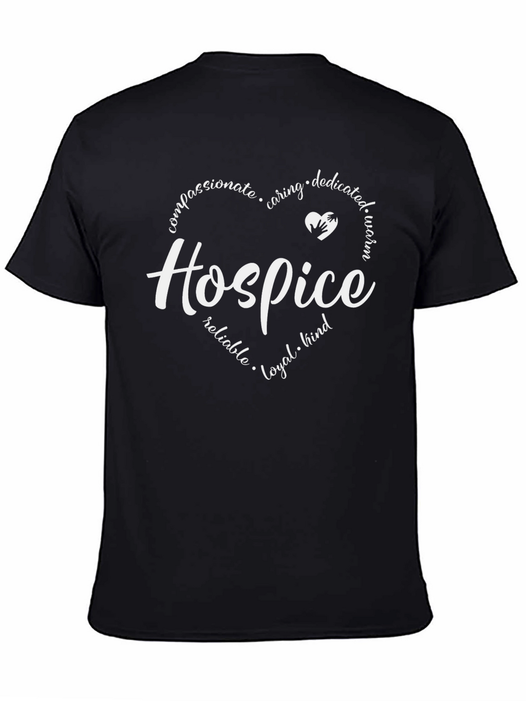 Hospice Heart T-Shirt: Compassionate Caregiver Tee