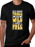 Wild and Free Graphic Tee - Black T-Shirt