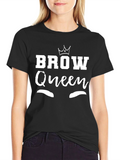 Brow Queen Graphic Tee - Unisex T-Shirt
