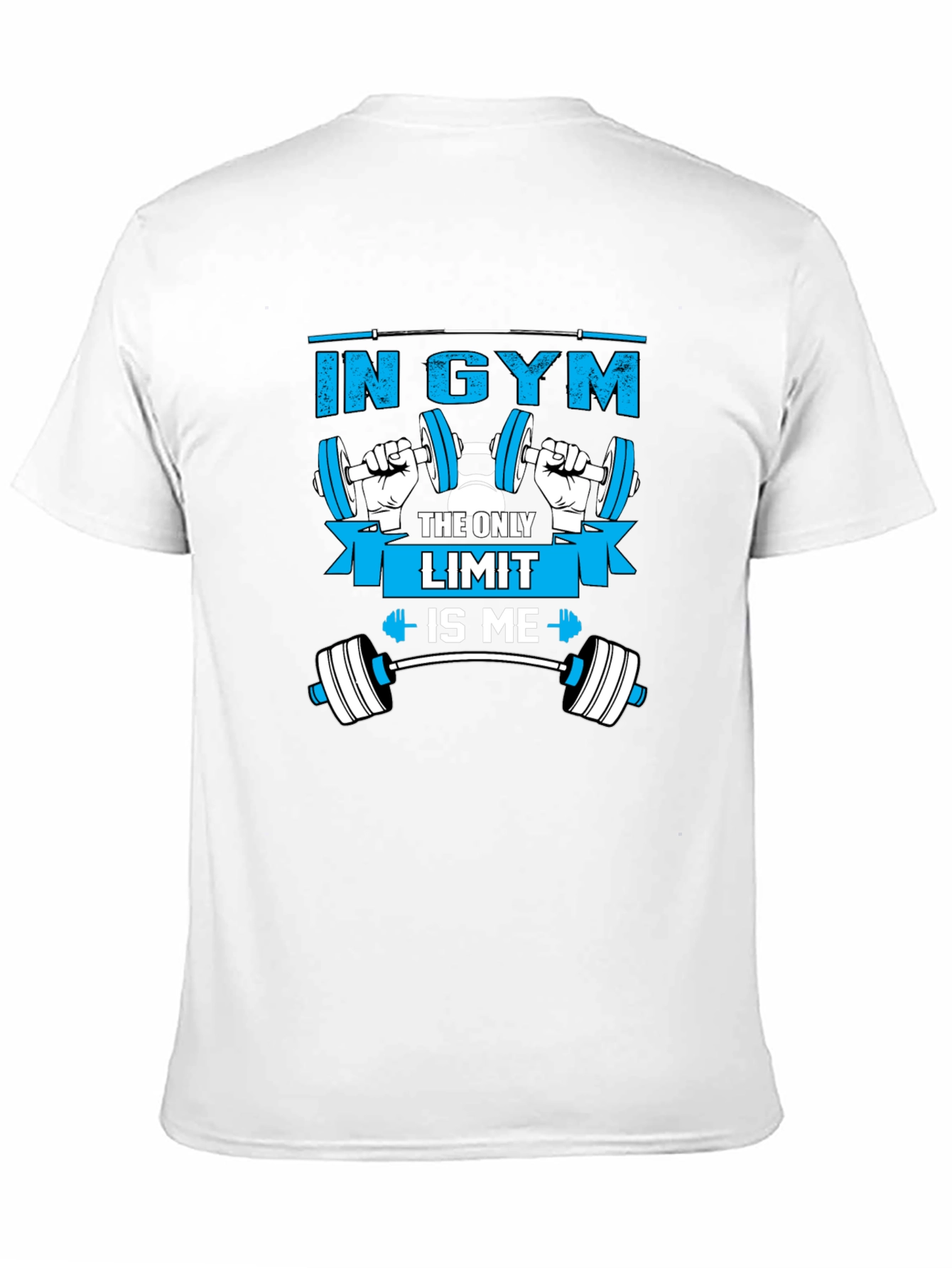 Gym Motivation T-Shirt - The Only Limit Is Me