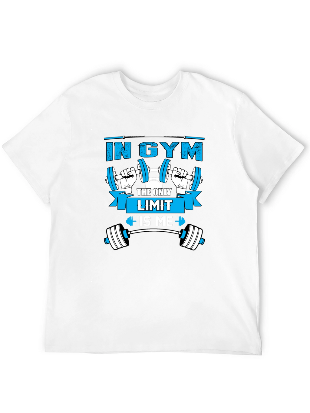 Gym Motivation T-Shirt - The Only Limit Is Me