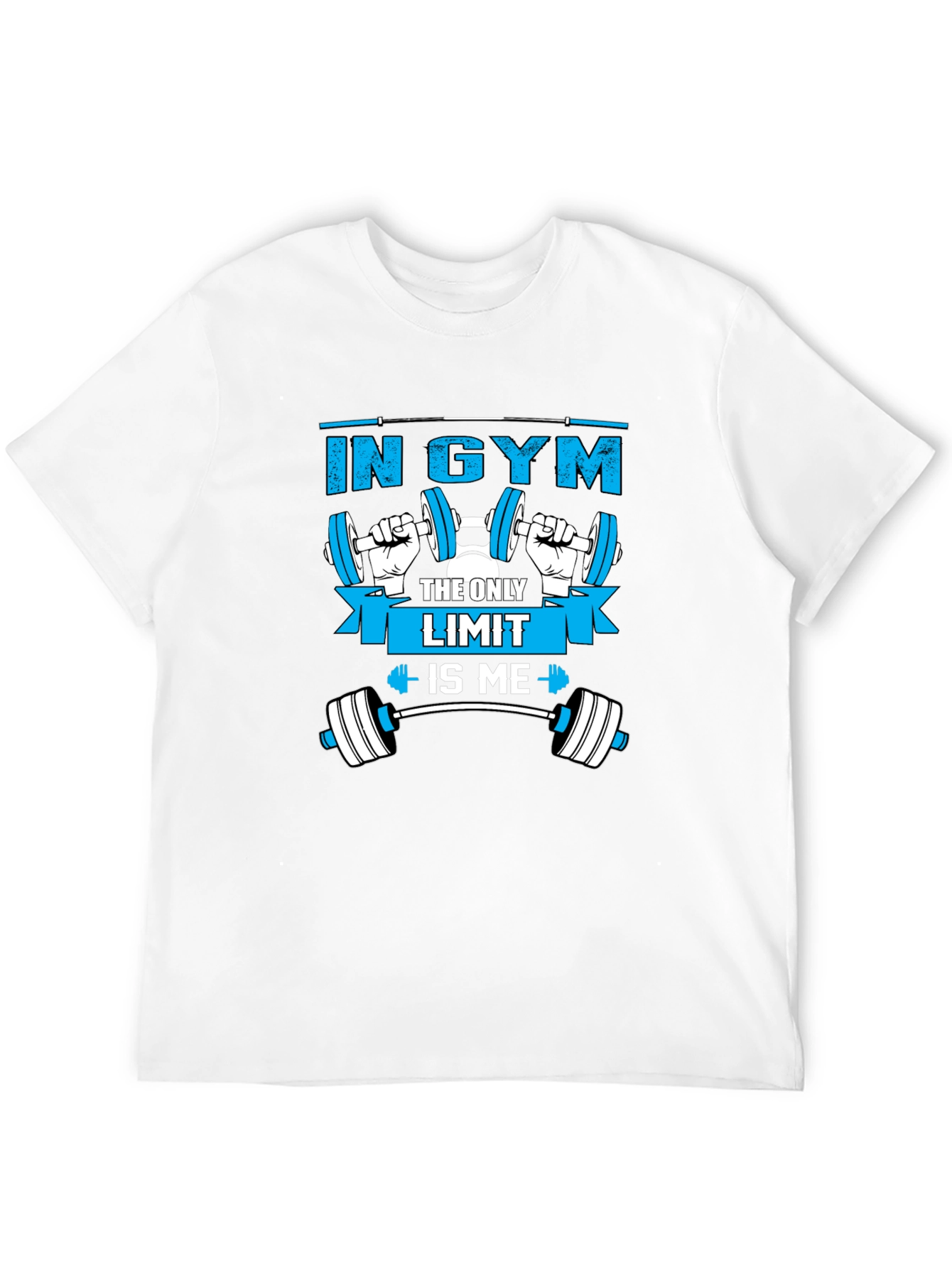 Gym Motivation T-Shirt - The Only Limit Is Me