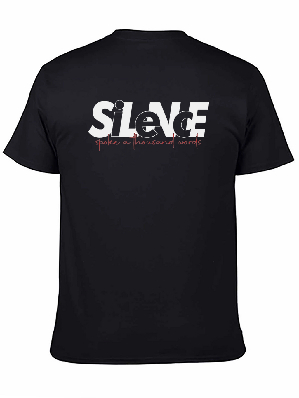 Silence Speaks T-Shirt - Modern Graphic Tee
