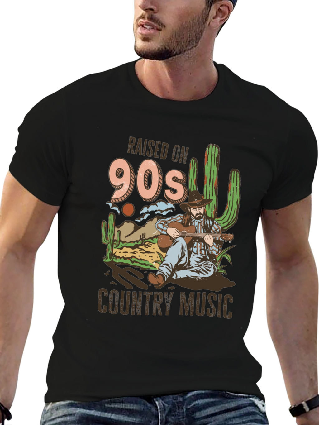 Raised on 90s Country Music T-Shirt