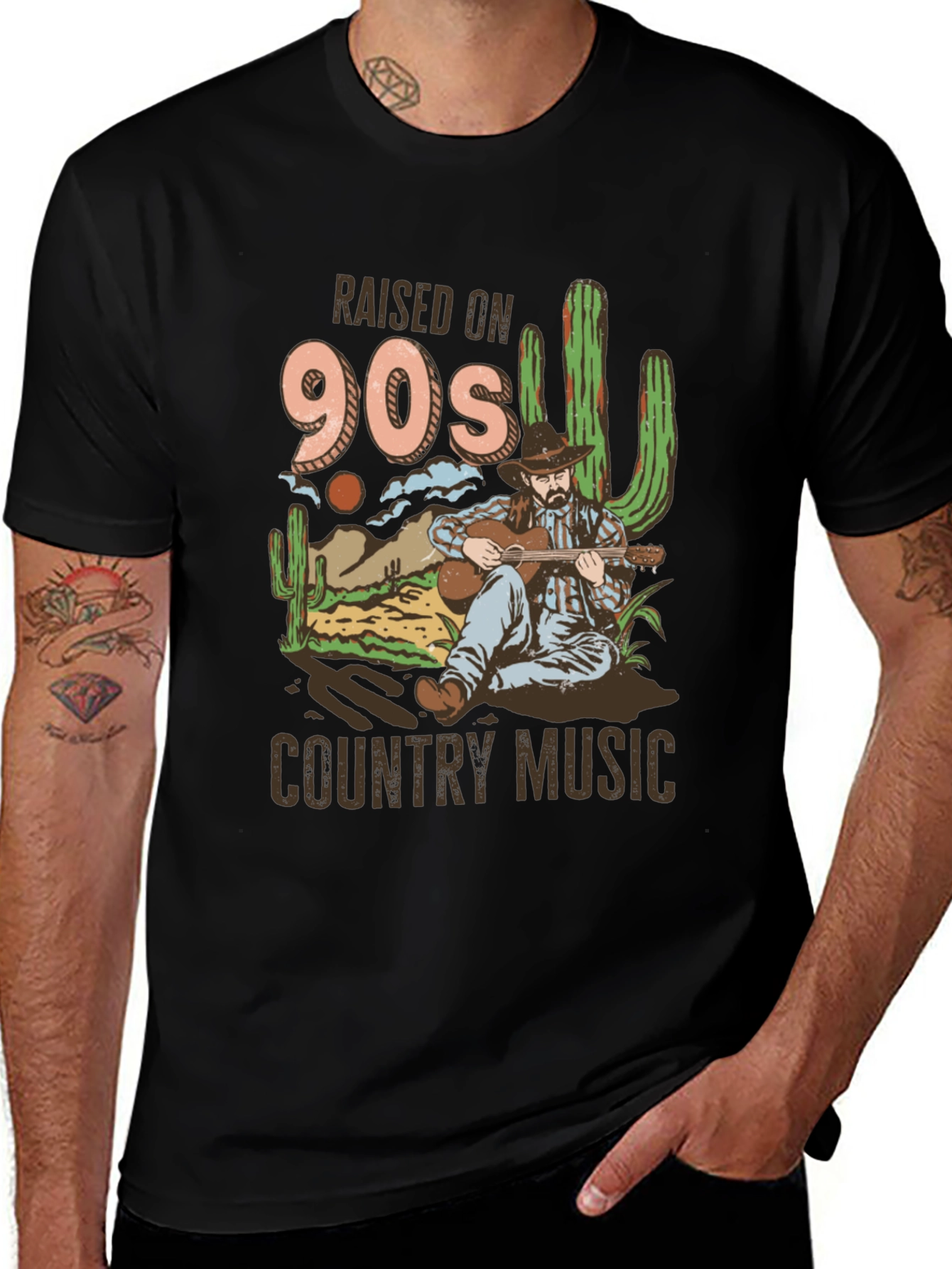 Raised on 90s Country Music T-Shirt