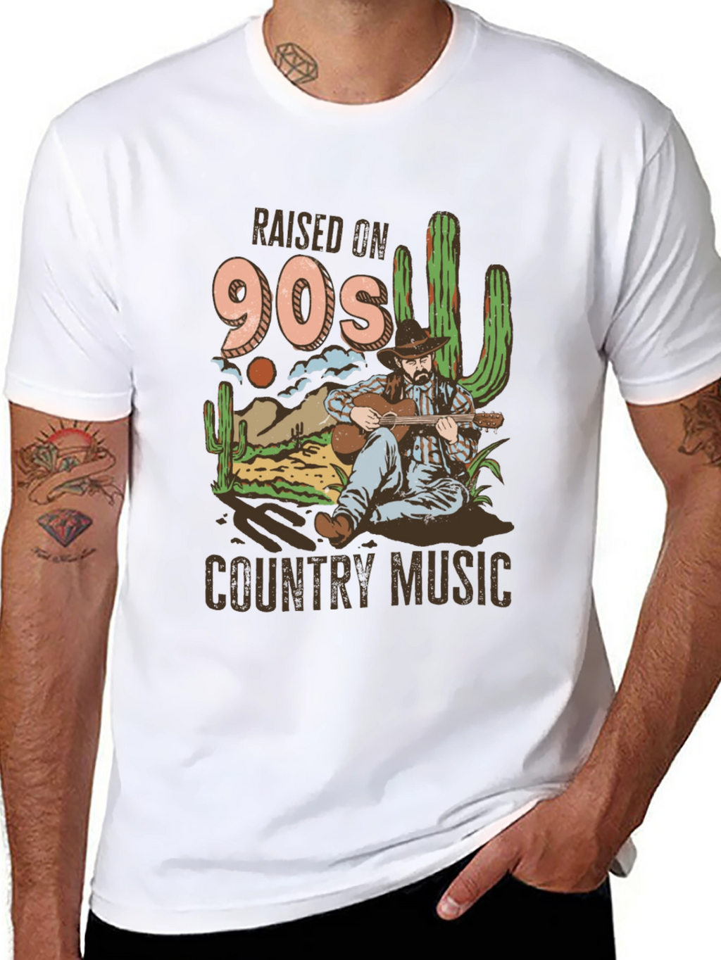Raised on 90s Country Music T-Shirt