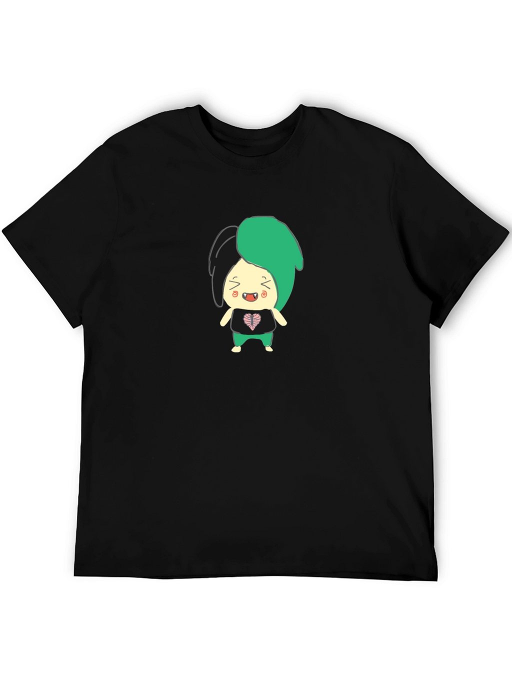 Cartoon Character Graphic T-Shirt